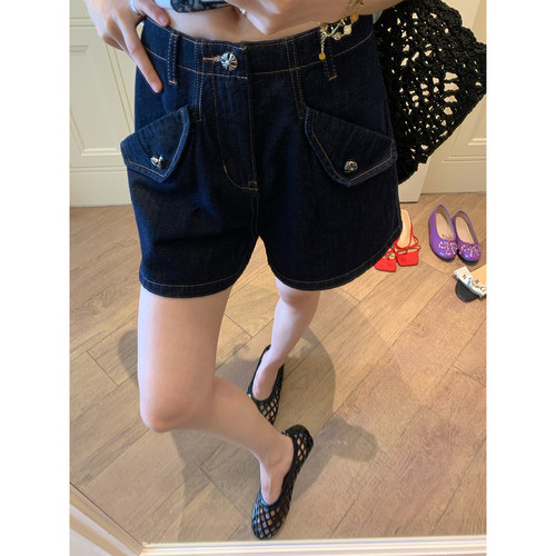 落落狷介夏季牛仔短裤女