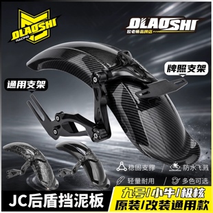 欧老师小牛FX九号机械师/MZ/M395C极核AE4改装平叉加长后盾挡泥板