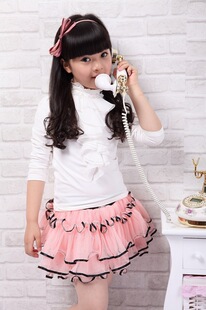 女童裙夏2026新款 宝宝网纱蛋糕公主裙儿童礼服半身裙女孩蓬蓬裙