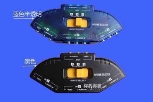 [AV切换器左右声道视频三进一出或者1进三出可单接视频AV切换器HUB]