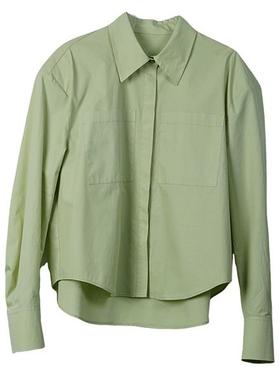 【专柜买手珠珠专属】新款时尚百搭宽松长袖衬衫243B42163