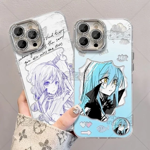 关于我转生变成史莱姆这档事利姆露羽纱手机壳适用OPPOvivo苹果