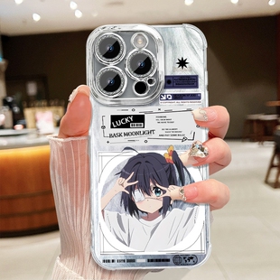 六花中二病也要谈恋爱周边手机壳羽纱适配iPhone苹果15PROMAX 17IQOO苹果17小米手机小米1516华为NOVA11131加