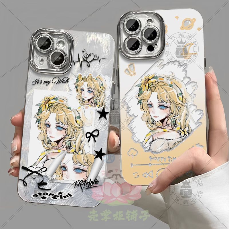 第五人格渔女手机壳适用华为mate70荣耀小米OPPO羽纱苹果vivoy33s