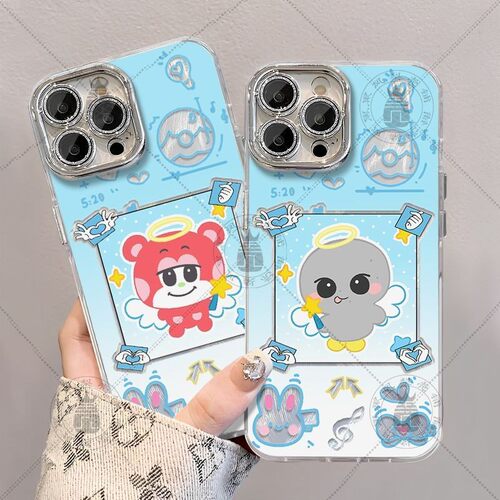 riize动物塑羽纱手机壳适用苹果16小米15VIVOs30OPPOreno9红米K70