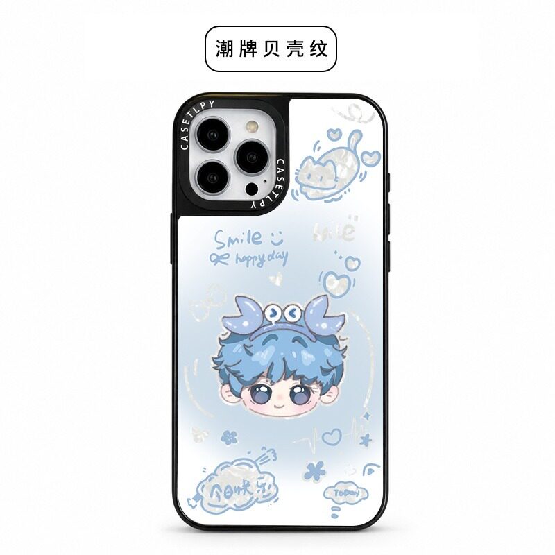 手机壳适用于苹果华为荣耀OPPO小米VIVO防摔高级感保护套明星Q版王俊凯