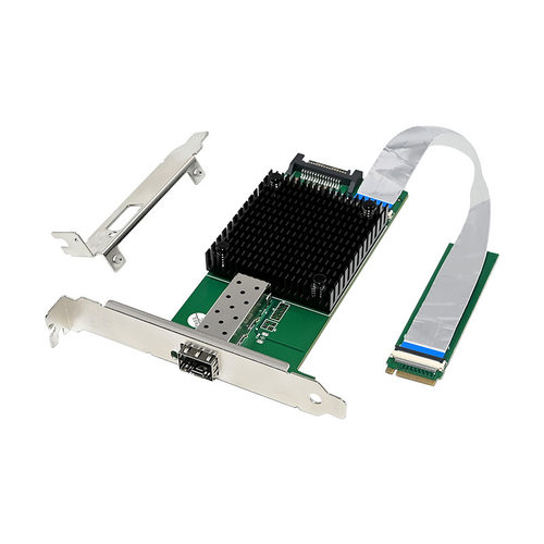 Intel82599芯片M.2转万兆网卡M2转10G光纤网卡服务器网卡 X520-DA