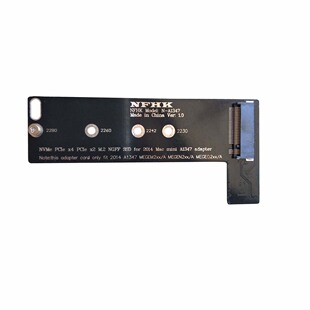 A1347硬盘线 Mac NGFF NVMe 转接卡 M.2 mini SSD转2014 PCIe