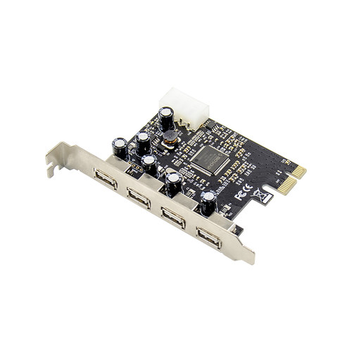 PCIE转4口USB2.0扩展卡