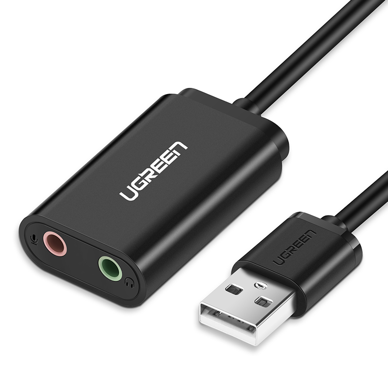 绿联台式机电脑笔记本usb声卡