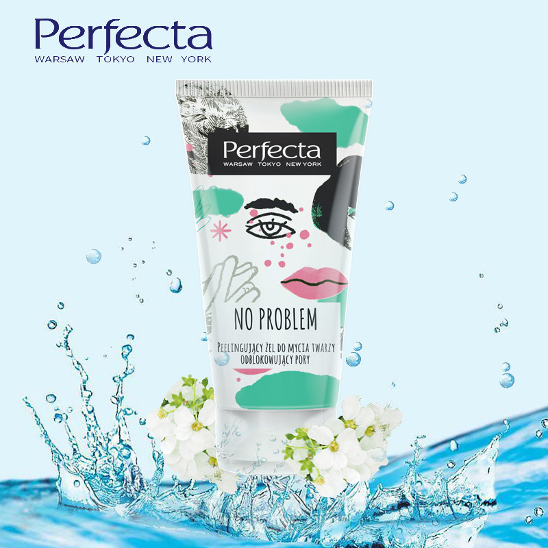 Hong Kong perfecta Scrub Cleansing Gel Facial Cleanser clean Shrink pores Acne control Cleanser Replenish waterin the Skin Care/Body/Essential oils , Cleansing  category - from Buy2taobao.com to provide professional Taobao agent buy service