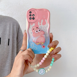 A21S M11全包卡通可爱奶油边保护套 A31 A71手机壳M40S 防摔壳 A51 适用Samsung三星A11