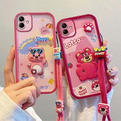 适用三星A06 A05S A04手机壳A02S M02 F02S M13硅胶软防摔贴公仔保护套 个性创意卡通情侣软壳