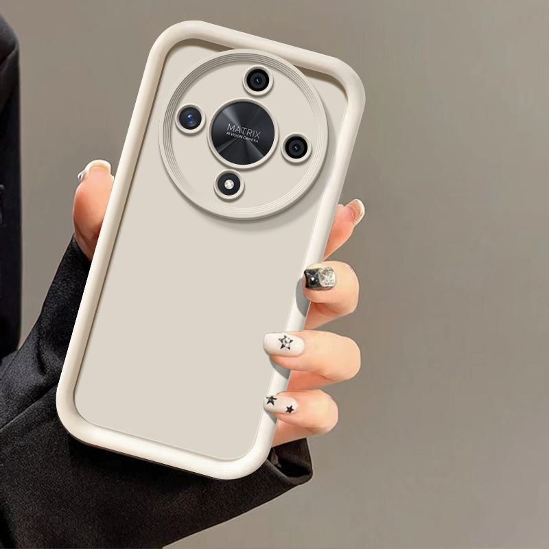 适用于Honor荣耀X9D手机壳Honor x9d MTN-NX1金刚砂纯色简易保护套 全包防摔保护软壳