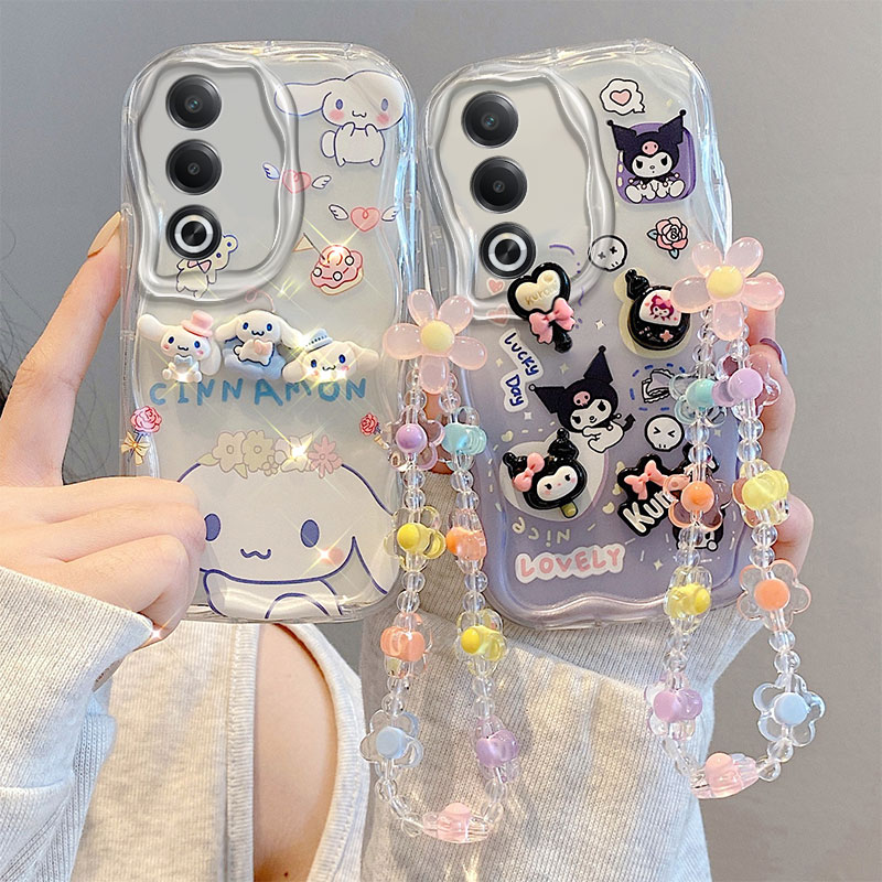 适用于OPPO A3X 5G手机壳 PKD130保护套贴公仔可爱 全包硅胶软壳