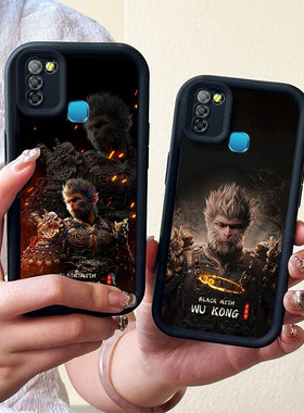 适用于Infinix Hot 10 Lite X657B手机壳Smart 5 2020 X657金刚砂海贼王保护套 悟空全包防摔保护软壳