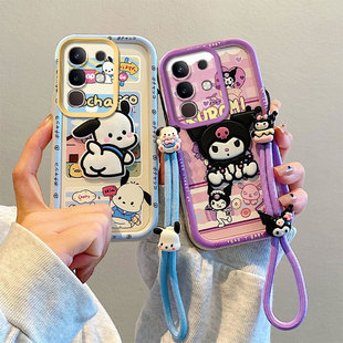 创意卡通贴公仔情侣 RMX5250硅胶软防摔全包边保护套 适用于realme真我15X 5G手机壳