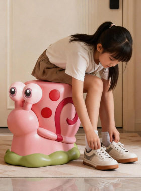 比奇堡小蜗牛卡通换鞋凳