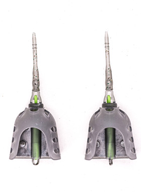 飞德新款小克重迷你船笼带弹力绳鲫鲤草鳊鲮喂食器诱饵笼小饵托