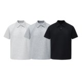 5千件曼巴棉250g2026春款正肩短袖衫衬衫翻领T恤3DP2568特P18，男装T恤，电商A030-1