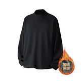 4千件德绒280g2026春款加绒款基础长袖打底长T3DT2601P16.5，男装T恤，电商A030-1