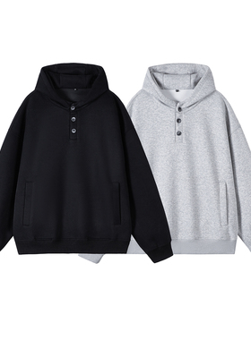 350g重磅抖音爆款2025秋连帽套头卫衣得物可二开2025 WY609 特P35