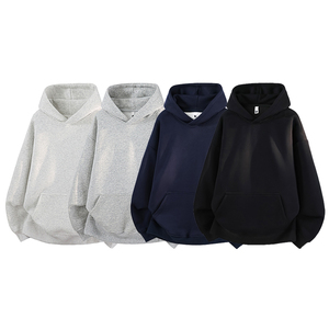 3W件华棉320g2026春款重磅套头连帽卫衣光板3D冷光 WY601 特P28，男装卫衣，电商A030-1