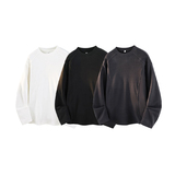 2w件德绒280g2026春款设计感长袖打底圆领长恤3DT2602P13.5，男装T恤，电商A030-1