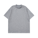 5千件曼巴棉250g2026春款解构拼接短袖t恤圆领T恤白底T2520特P14，男装T恤，电商A030-1