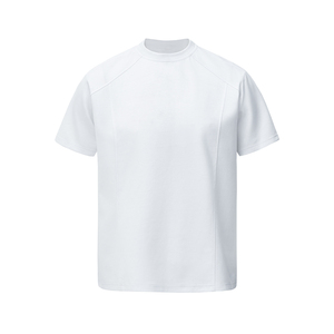 5千件曼巴棉250g2026春款解构拼接圆领收袖口T恤3DT2520 特P14，男装T恤，电商A030-1