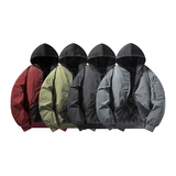 1K件90鸭绒冬款男装时尚百搭飞行员可拆帽羽绒服3DY33999P215，男装羽绒服，电商A030-1