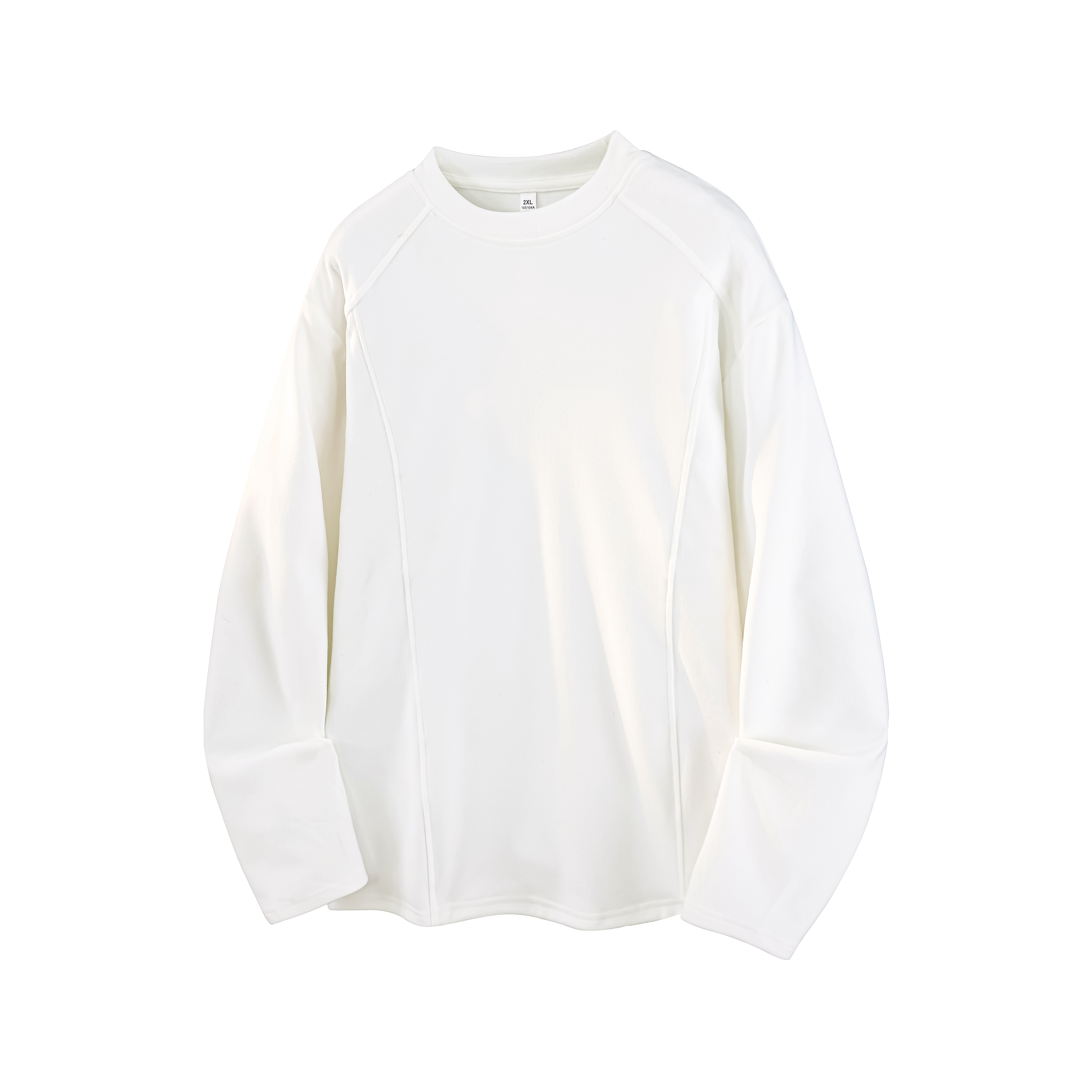 5w件280g加绒设计感长袖打底圆领德绒长恤3DT2602P13.5，男装T恤，电商A030-1