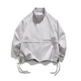 1000件破卡复合320g2026春款美式户外立领外套夹克白底JK5030P55，男装夹克，电商A030-1