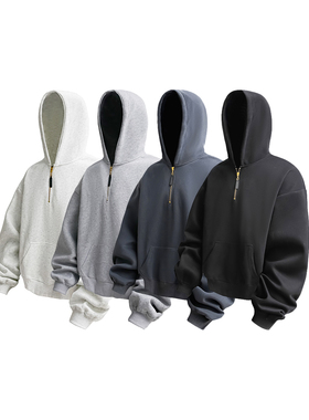 3k 华棉350g2026春款重磅抖音爆款连帽套头卫衣3D WY608 特P35