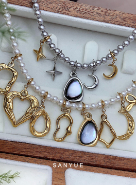 钛钢吊坠活扣头可拆卸不易掉色