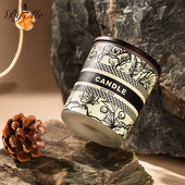 国风奶茶系列香薰蜡烛高级香氛大豆蜡室内卧室无烟家居摆件伴手礼