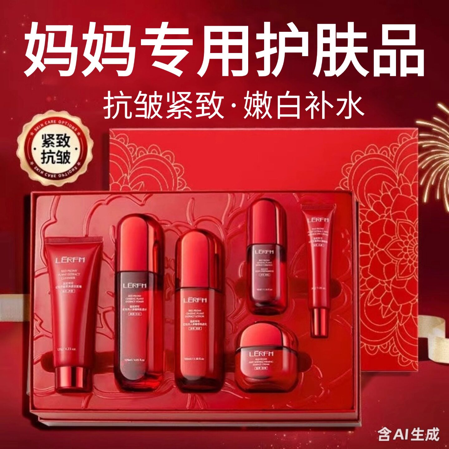 女士护肤品套组紧致抗皱