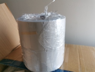 滑桶专用屠宰场白条猪专用62*40e1000pcs扎猪吊牌型标签纸