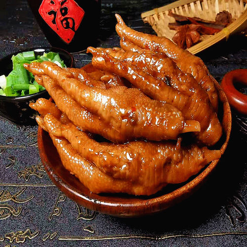 湖南长沙散装鸡爪熟食简易真空