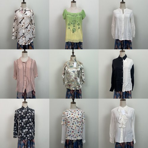 夏季气质桑蚕丝优雅真丝上衣