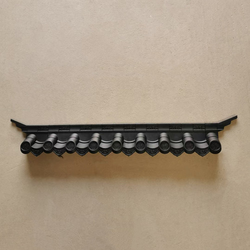 仿古屋檐瓦门头装饰背景墙塑料瓦