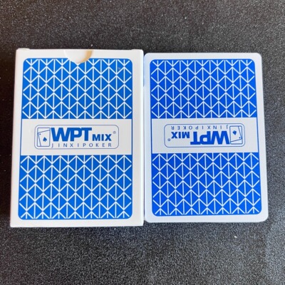 WPT金玺扑克魔术扑克手工连线