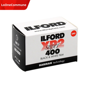 135黑白胶卷 伊尔福 XP2 SUPER 英国ILFORD 41冲洗 400 26年1月