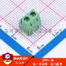 1x2P 3.96mm 弯插 排数:1 每排P数:2 DB301R-3.96-2P-GN-S 弯插,P