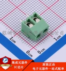 绿色 接线端子 直插式/3.96mm 2P WJ350V-3.96-2P-14-00A P=3.96m