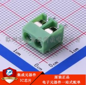 5mm 1x2P 排数:1 每排P数:2 直插 KF126-5.0-2P 插件,P=5mm 螺钉