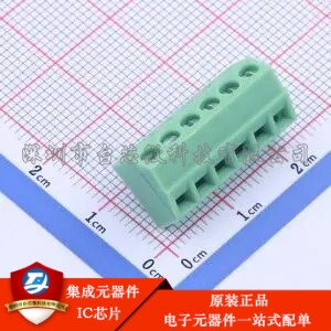 3.5mm 1x6P 排数:1 每排P数:6 直插 KF127S-3.5-6P 插件,P=3.5mm