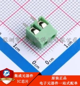 1x2P 3.96mm 直插 排数:1 每排P数:2 DB301V-3.96-2P-GN-S P=3.96