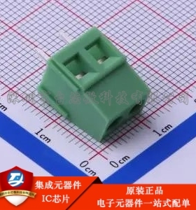 5.08mm 1x2P 排数:1 每排P数:2 直插 KF128-5.08-2P-AA 插件,P=5.