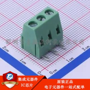 1x3P 5mm 弯插 排数:1 每排P数:3 DB128R-5.0-3P-GN-S 弯插,P=5mm